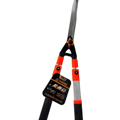 SECATEUR D/MAIN ALLUM.EXT.GAZON BEC LONG