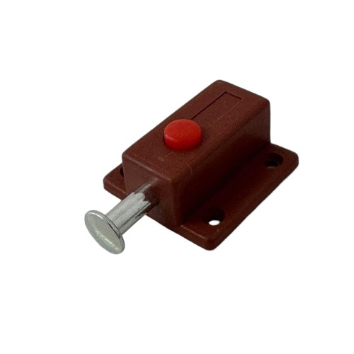 VERROU MARRON+BOUTON(100PCS) IMP