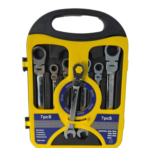 JX CLE MIXTE 7PCS A CLIQUET ARTICULEES