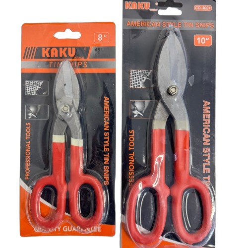 CISAILLE TOLE C10" ROUGE 3021