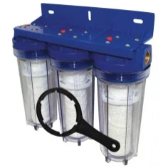 FILTRE EAU+TRIPLE(3)+CART 3/4"