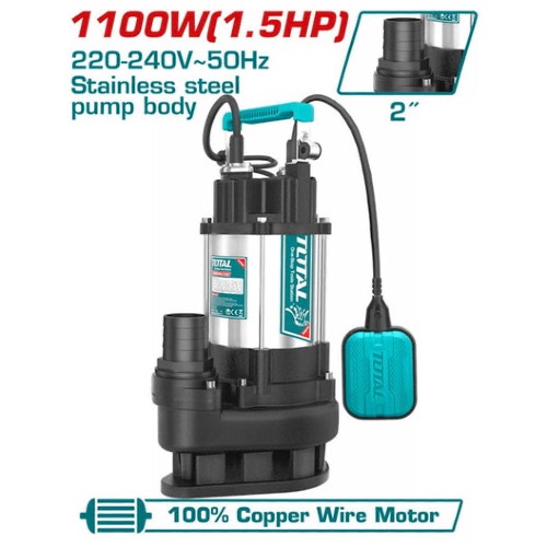POMPE VID CAVE 1100W-1.5HP TOTAL