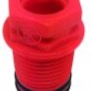 BOUCHE TUBE PEX 16 ROUGE (50PCS)