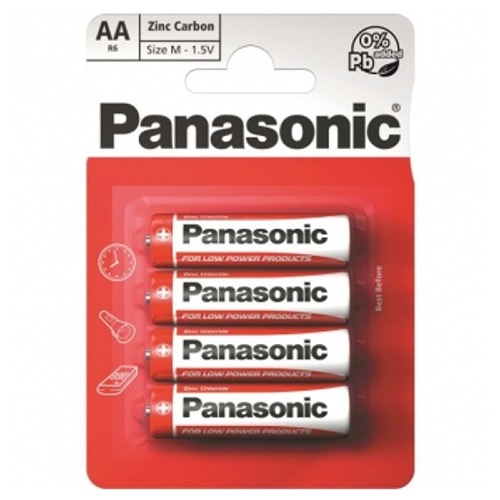 4 PILES R6 RZ/4BP AA4 PANASONIC