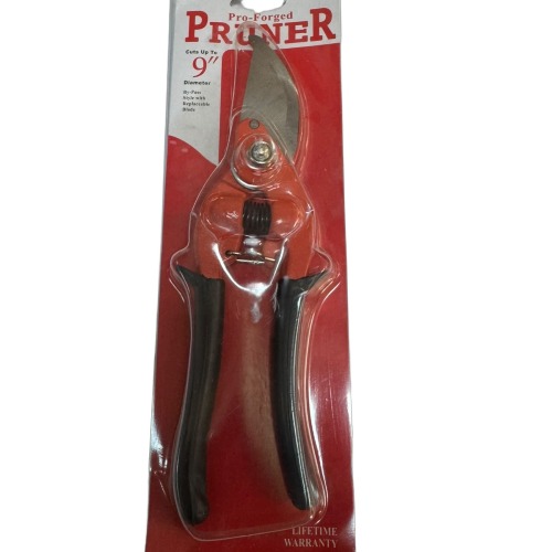 SECATEUR A MAIN 9" PRUNER VERT//ROUGE