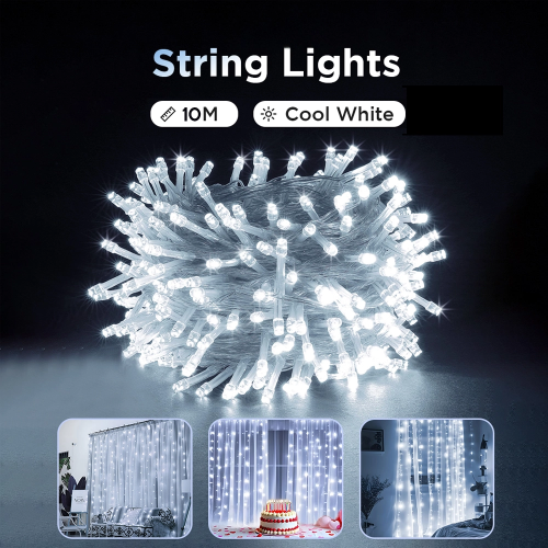 GUIRLLANDE LED 10ML-1X05MM WHITE 6500K