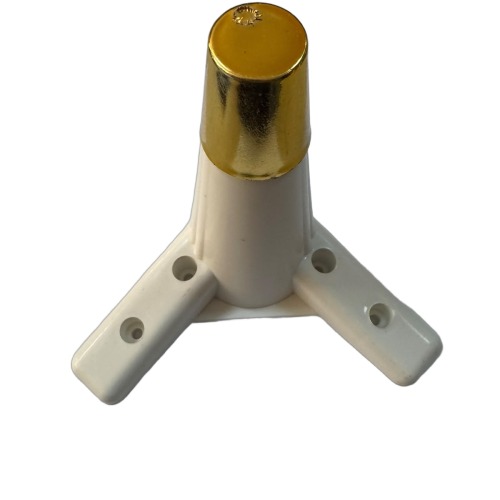 SABOT MEUBLE ROND BLANC //BOCHON DORE
