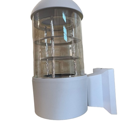 APPLIQUE ALLUM COUDE 110MM BLANC