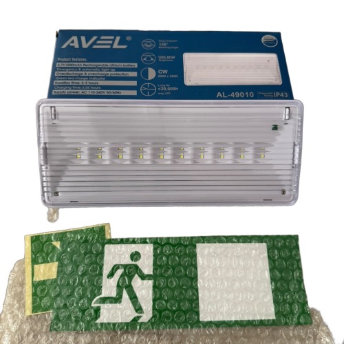 BLOC SECOUR AVEL 10W 2-3H LT49010-IP43