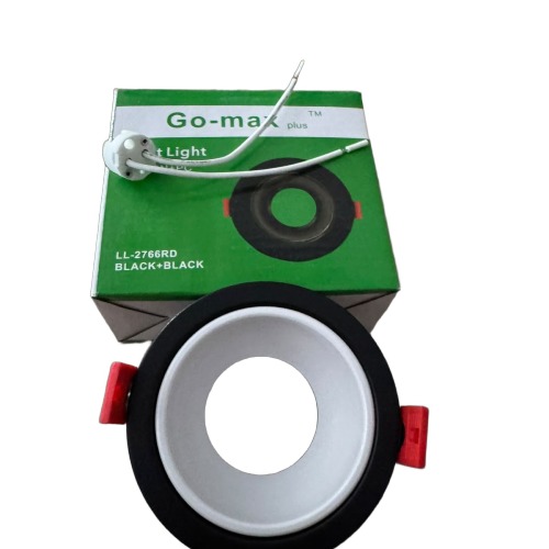 SPOT 2766 ROND NOIR+BLC G5.3 PL