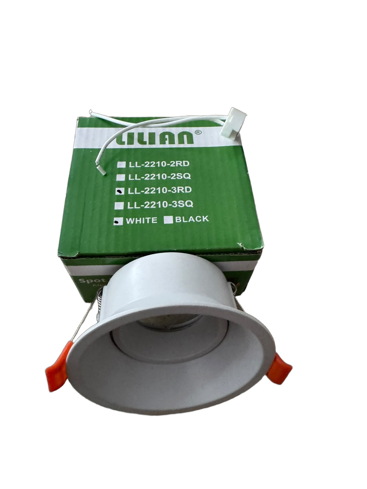SPOT 2210-3 ORIENT ROND BLANC ALLUM