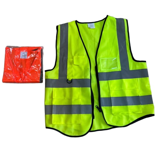 GILET SECURITE A CHAINE XXL JAUNE/ORG