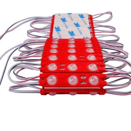 DOMINO LED 12V ETTCHE 1.5W/MOD ROUGE