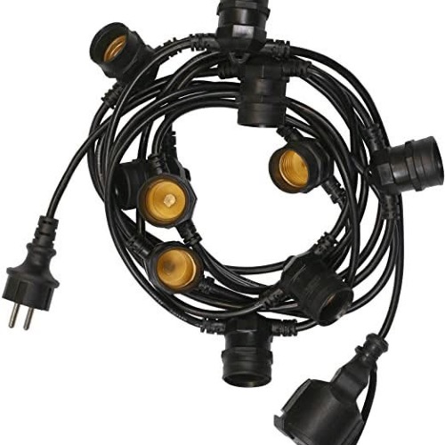 GUIRLANDE AVEC DOUILLE E27 25ML