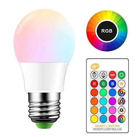 LAMPE LED RGB 9W E27