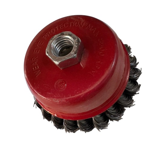 BROSSE MEULE FILTAGE 100MM 4" NOIR