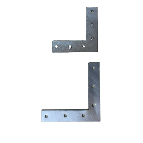 EQUERRE DE  80 NOIR (25PCS) PLAT