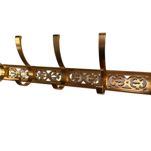 PORTE VETEMENT 500-5P DORE CUIVRE
