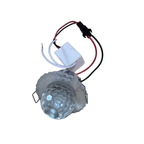 SPOT A NICHE SUCETTE 3W-3200K CRISTAL
