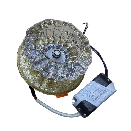 SPOT CRISTAL 12010-14G LED+G4 PINK