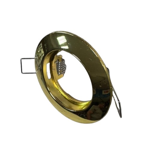 SPOT FIXE DORE ZAMAK MR16 ROND