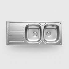 EVIER INOX 2B ENC116X50/621G+SIPH D40