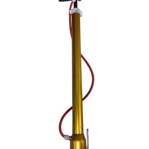 POMPE A MAIN 38X55CM GOLD+RED