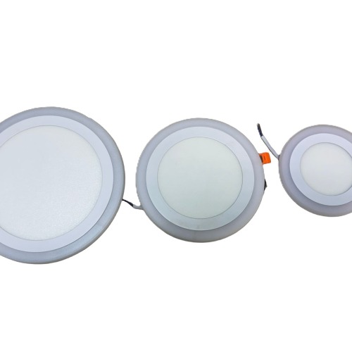 SPOT PANEL LED ROND 18+6W BLEU