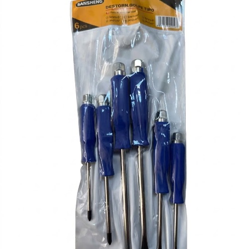 JX TOURNE-VIS 6PCS F3-A3 BLUE